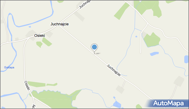 Juchnajcie, Juchnajcie, mapa Juchnajcie