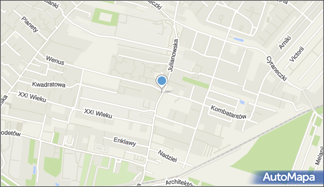 Julianów gmina Piaseczno, Julianowska, mapa Julianów gmina Piaseczno