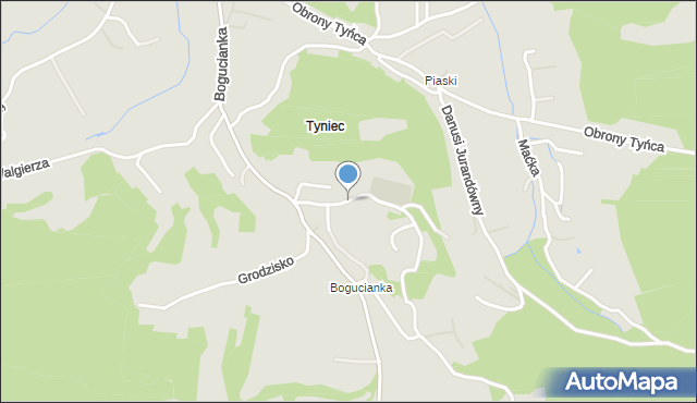 Kraków, Juranda ze Spychowa, mapa Krakowa