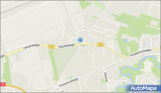 Piaseczno, Julianowska, mapa Piaseczno