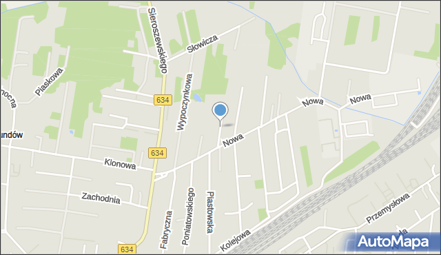 Tłuszcz powiat wołomiński, Julianny, mapa Tłuszcz powiat wołomiński