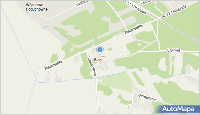 Aleksandrówka gmina Kozienice, Kalinowa, mapa Aleksandrówka gmina Kozienice