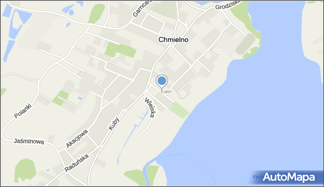 Chmielno powiat kartuski, Kamienny Park, mapa Chmielno powiat kartuski