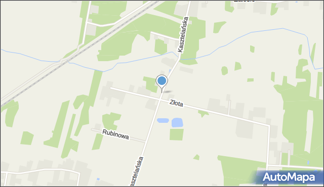 Chrzęsne, Kasztelańska, mapa Chrzęsne