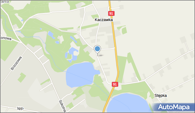 Kaczawka, Kaczawka, mapa Kaczawka