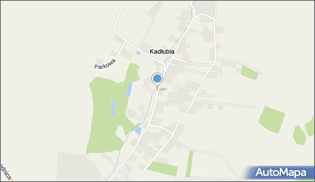 Kadłubia, Kadłubia, mapa Kadłubia