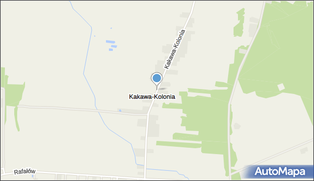 Kakawa-Kolonia, Kakawa-Kolonia, mapa Kakawa-Kolonia