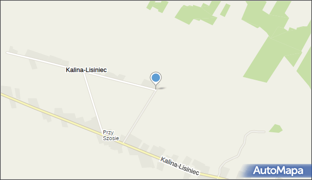 Kalina-Lisiniec, Kalina-Lisiniec, mapa Kalina-Lisiniec