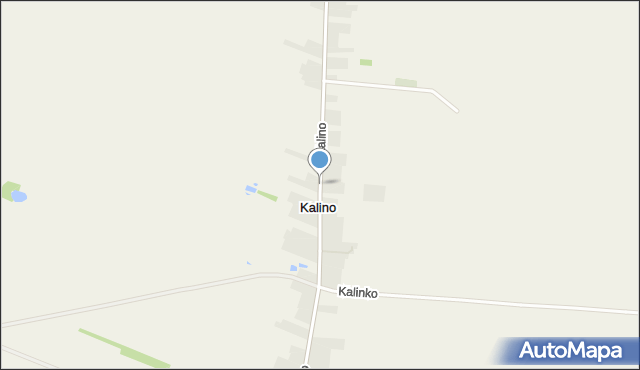 Kalino, Kalino, mapa Kalino