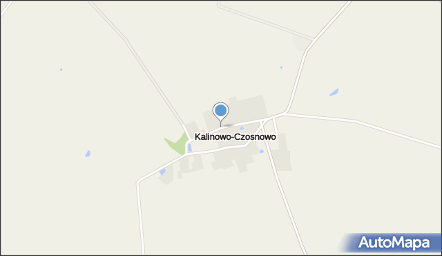 Kalinowo-Czosnowo, Kalinowo-Czosnowo, mapa Kalinowo-Czosnowo