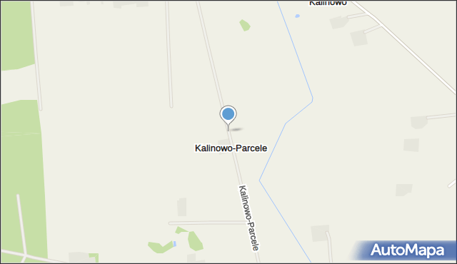 Kalinowo-Parcele, Kalinowo-Parcele, mapa Kalinowo-Parcele