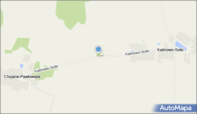 Kalinowo-Solki, Kalinowo-Solki, mapa Kalinowo-Solki