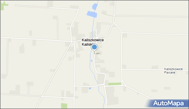 Kaliszkowice Kaliskie, Kaliszkowice Kaliskie, mapa Kaliszkowice Kaliskie
