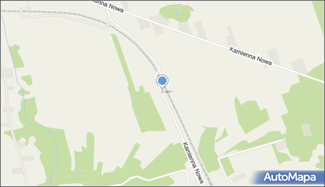 Kamienna Nowa, Kamienna Nowa, mapa Kamienna Nowa