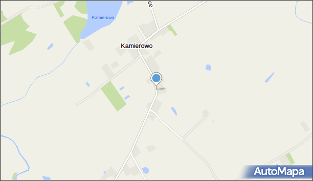 Kamierowo, Kamierowo, mapa Kamierowo