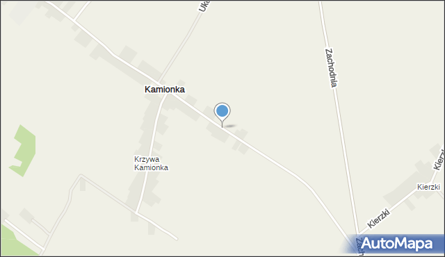 Kamionka gmina Opole Lubelskie, Kamionka, mapa Kamionka gmina Opole Lubelskie