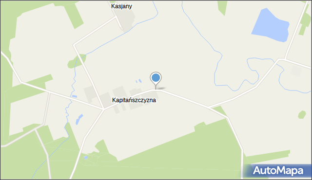 Kapitańszczyzna, Kapitańszczyzna, mapa Kapitańszczyzna