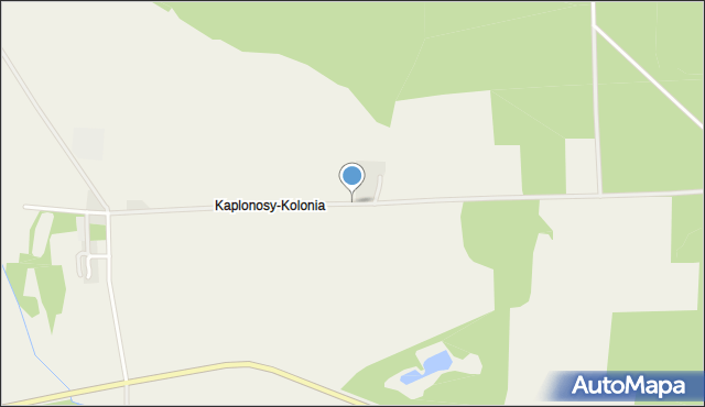 Kaplonosy-Kolonia, Kaplonosy-Kolonia, mapa Kaplonosy-Kolonia