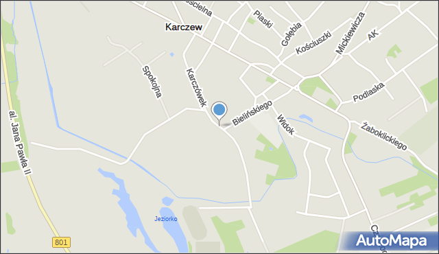 Karczew powiat otwocki, Karczówek, mapa Karczew powiat otwocki