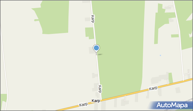 Karp gmina Sitno, Karp, mapa Karp gmina Sitno