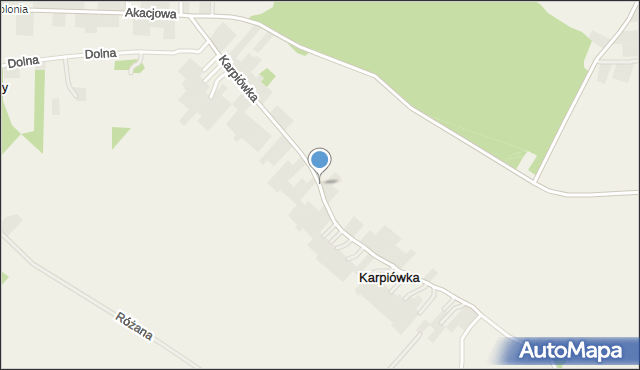 Karpiówka, Karpiówka, mapa Karpiówka