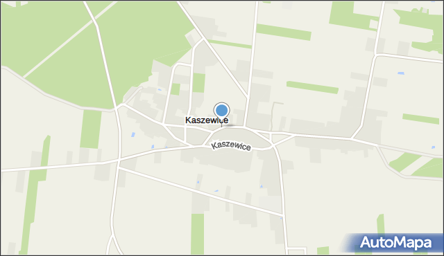 Kaszewice, Kaszewice, mapa Kaszewice