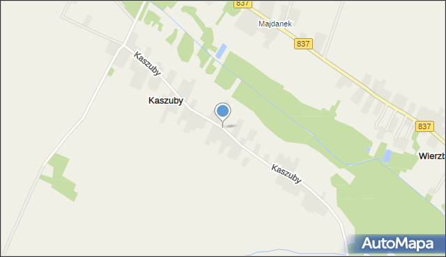 Kaszuby, Kaszuby, mapa Kaszuby