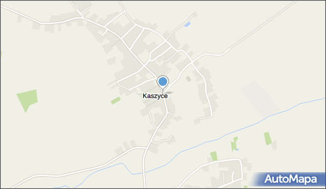 Kaszyce, Kaszyce, mapa Kaszyce