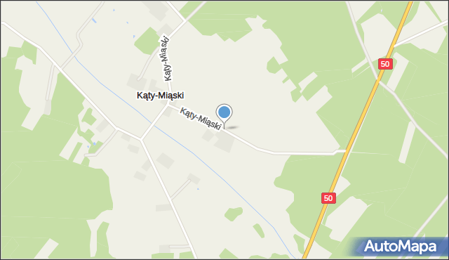 Kąty-Miąski, Kąty-Miąski, mapa Kąty-Miąski