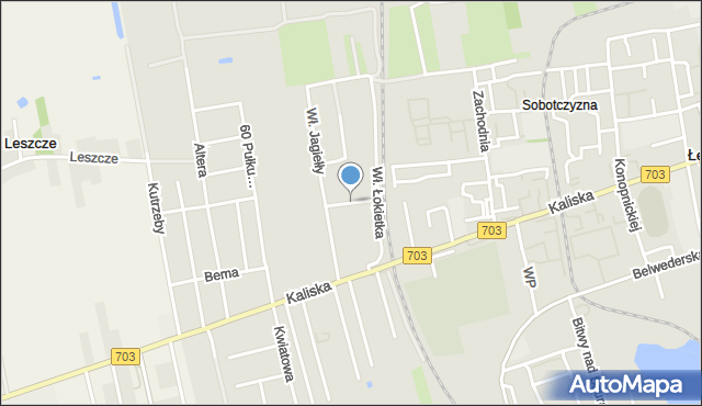 Łęczyca, Kazimierza Jagiellończyka, mapa Łęczyca