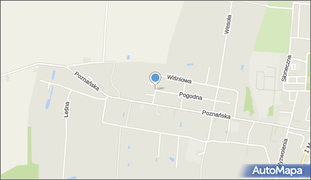 Piotrków Kujawski, Kalinowa, mapa Piotrków Kujawski