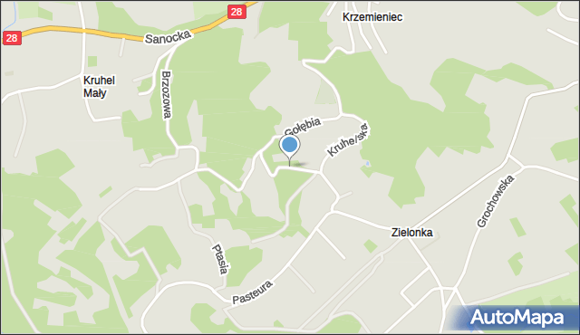 Przemyśl, Kaczmarskiego Jacka, mapa Przemyśla