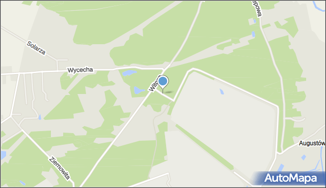 Radom, Kąkolowa, mapa Radomia