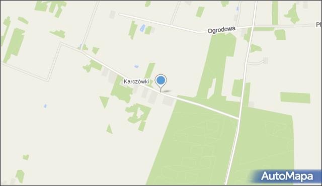 Siemkowice, Karczówki, mapa Siemkowice