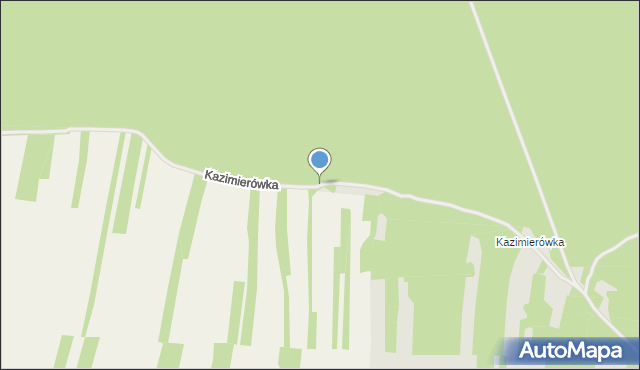 Solec nad Wisłą, Kazimierówka, mapa Solec nad Wisłą