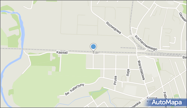Tarnów, Kassali Stanisława, mapa Tarnów