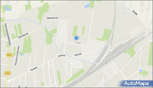 Tłuszcz powiat wołomiński, Kasprowicza Jana, mapa Tłuszcz powiat wołomiński