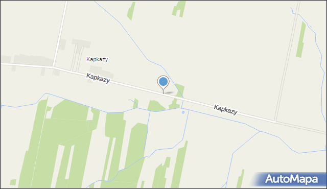 Wiącka, Kapkazy, mapa Wiącka