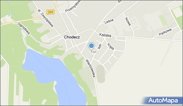 Chodecz powiat włocławski, Keller Emmy, mapa Chodecz powiat włocławski