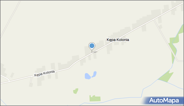 Kępa-Kolonia, Kępa-Kolonia, mapa Kępa-Kolonia