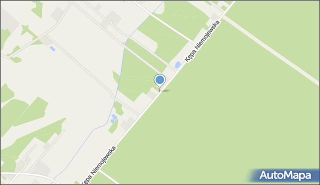 Kępa Niemojewska, Kępa Niemojewska, mapa Kępa Niemojewska