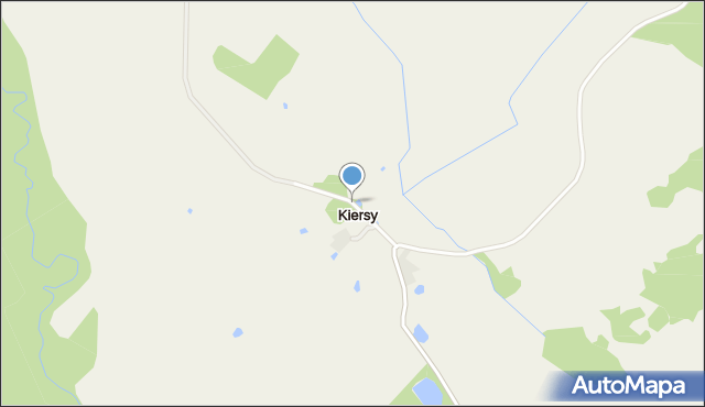 Kiersy, Kiersy, mapa Kiersy
