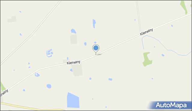 Kierwiny, Kierwiny, mapa Kierwiny