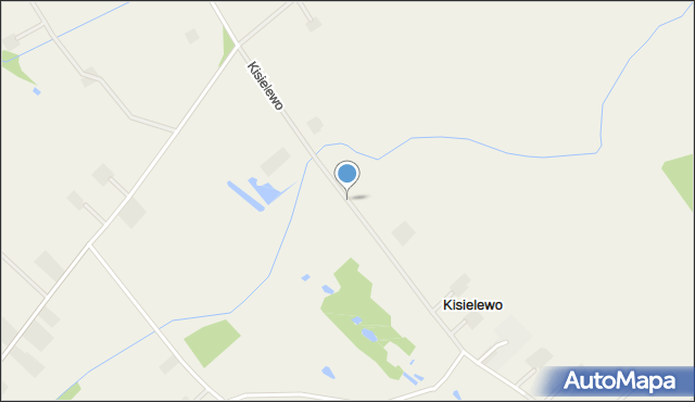 Kisielewo gmina Dobrzyń nad Wisłą, Kisielewo, mapa Kisielewo gmina Dobrzyń nad Wisłą