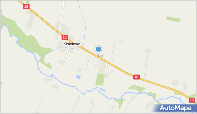 Kisielewo gmina Sierpc, Kisielewo, mapa Kisielewo gmina Sierpc