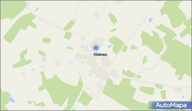 Kistowo, Kistowo, mapa Kistowo