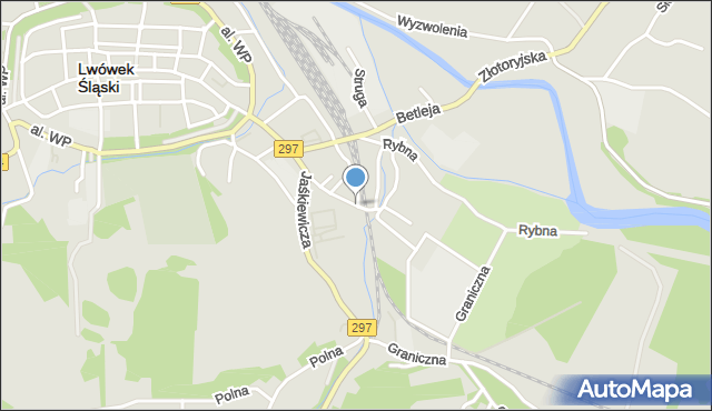 Lwówek Śląski, Kilińskiego Jana, płk., mapa Lwówek Śląski