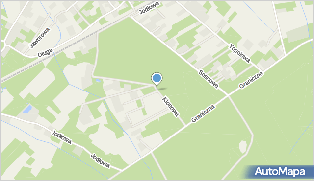 Franciszków gmina Wiskitki, Klonowa, mapa Franciszków gmina Wiskitki