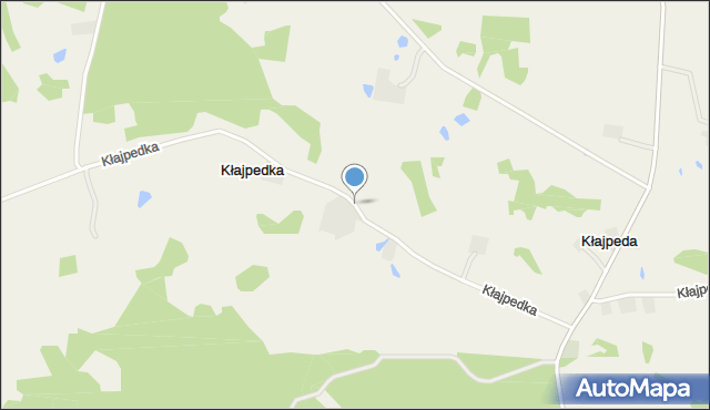 Kłajpedka, Kłajpedka, mapa Kłajpedka