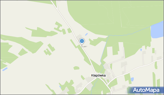 Kłapówka, Kłapówka, mapa Kłapówka
